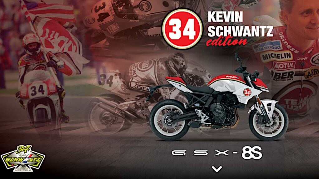 Suzuki GSX 8S Kevin Schwantz