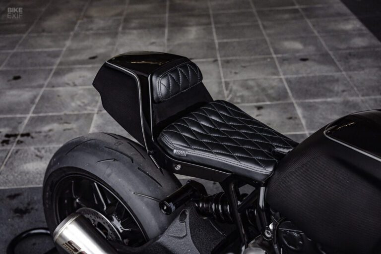 Ducati Monster 821 café racer de Rough Crafts