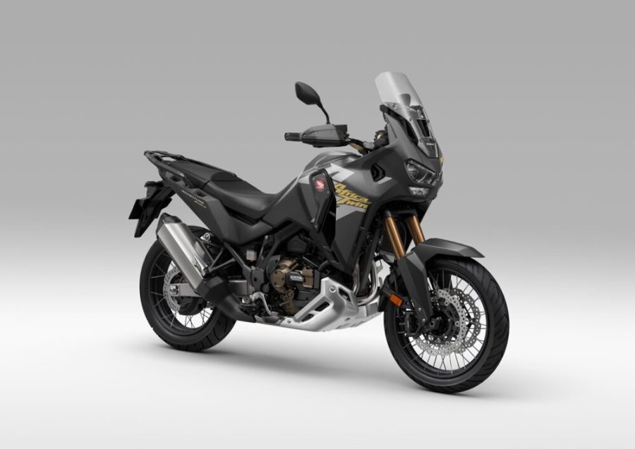 Honda Africa Twin 2024 gris y negra Honda Africa Twin 2024 gris y negra