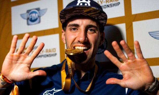 Luciano Benavides, Campeón Mundial de Rally Cross Country
