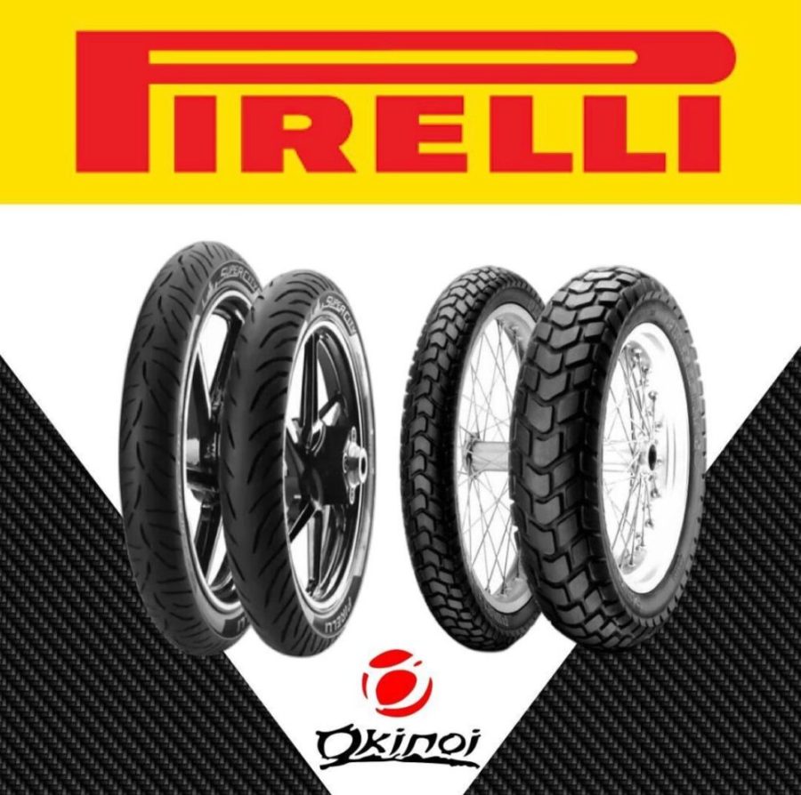 Okinoi distribuirá productos Pirelli para industria de la moto Okinoi-Pirelli