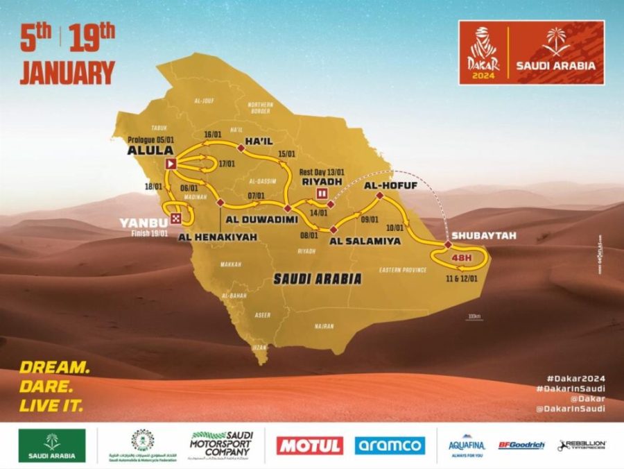 El quinto Dakar en Arabia tendrá su recorrido más duro 
