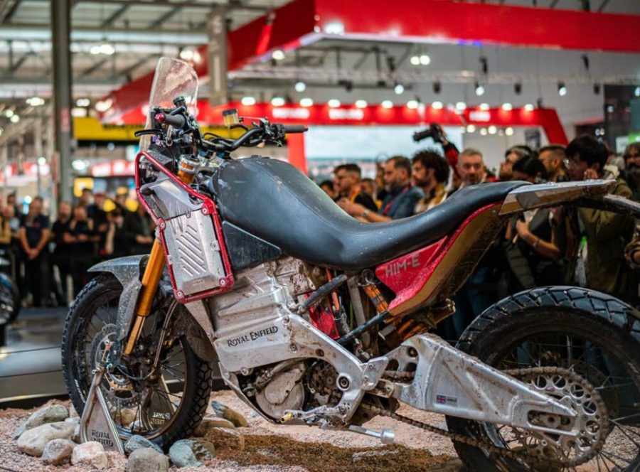 Royal Enfield Him-E: la moto eléctrica que se prueba en el Himalaya