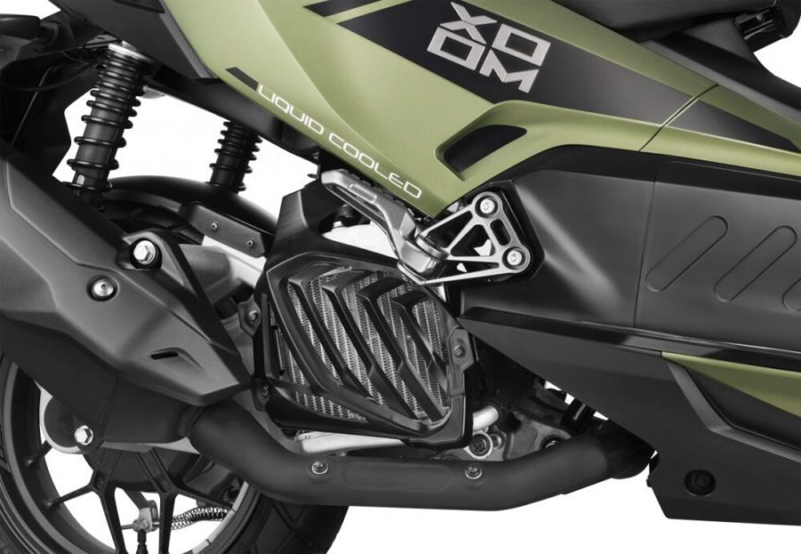 Scooter Hero Xoom 160, funciones inteligentes y estética mega