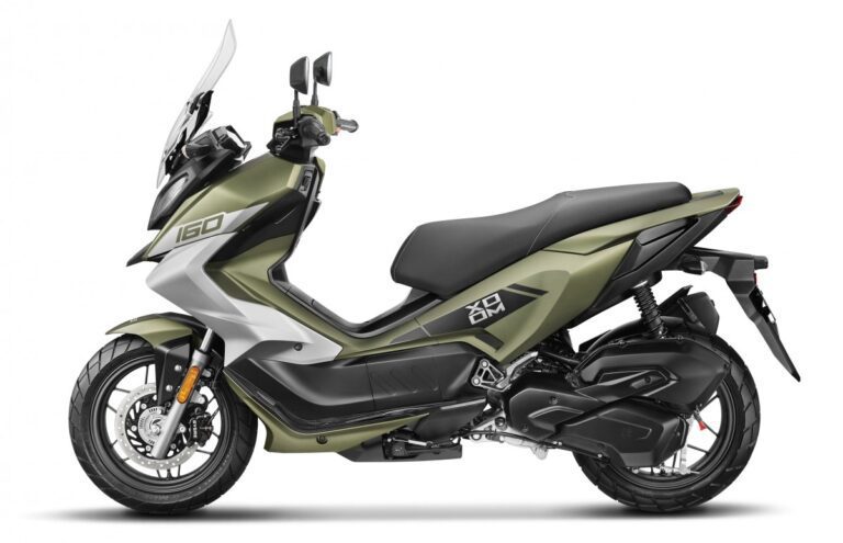 Scooter Hero Xoom 160, funciones inteligentes y estética mega