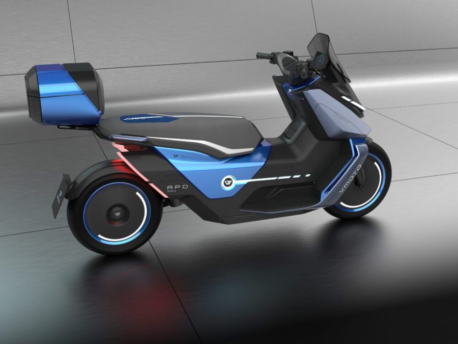 Vmoto APD Concept por Pininfarina: el poder del aire