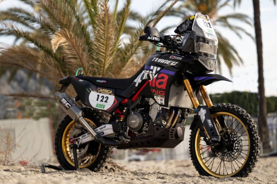 <img src="https://motodinamia.com/wp/wp-content/uploads/2023/12/Aprilia-tuareg-Volver-a-Africa-2.jpg" alt="Después de casi un año de desarrollo, el proyecto "Regreso a África" de Aprilia se verá coronado con la participación de dos Aprilia Tuareg 660 en sendos Rallies por el Continente Negro">