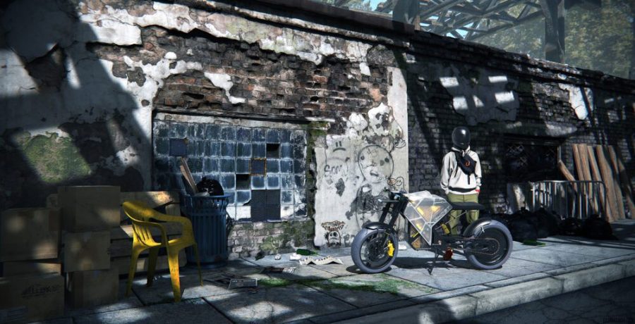 <img src="https://motodinamia.com/wp/wp-content/uploads/2023/12/CR-Dos-ghost-mdm-1-scaled.jpeg" alt="Otras características impactantes de la CR-Dos Ghost son el asiento revestido de cuero, que no se conecta convencionalmente con el eje trasero de la moto. En la parte posterior, utiliza una llanta lenticular junto con una cadena de brillante color rojo. Además, sus luces son extremadamente minimalistas, con faros pequeños que se integran armoniosamente al concepto">