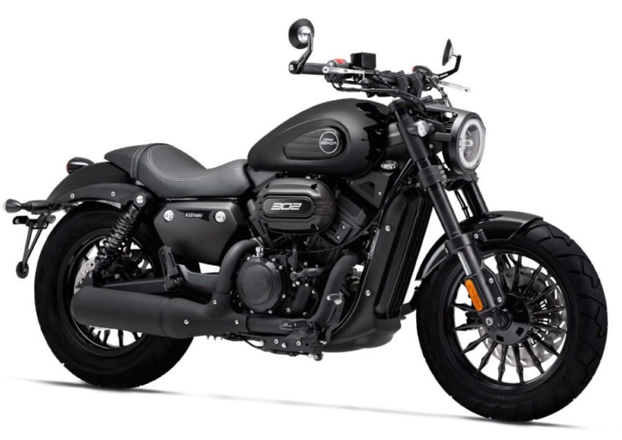 Keeway V302C totalmente negra Keeway V302C totalmente negra