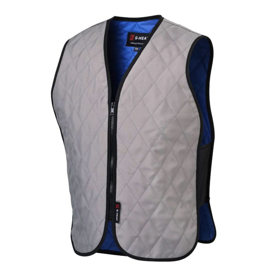 <img src="https://motodinamia.com/wp/wp-content/uploads/2023/12/chaleco-refrigerante-g-heat-ev05-mdm-1.jpg" alt="El chaleco está fabricado con una fibra polimérica Polycool de alta absorción. La tela ayuda a retener el agua en el forro y da sensación de frescura durante varias horas">