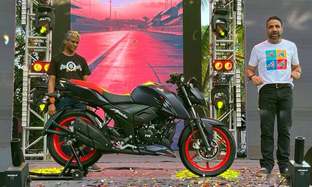 TVS Apache 160 2024, la misma lógica, más tecnología