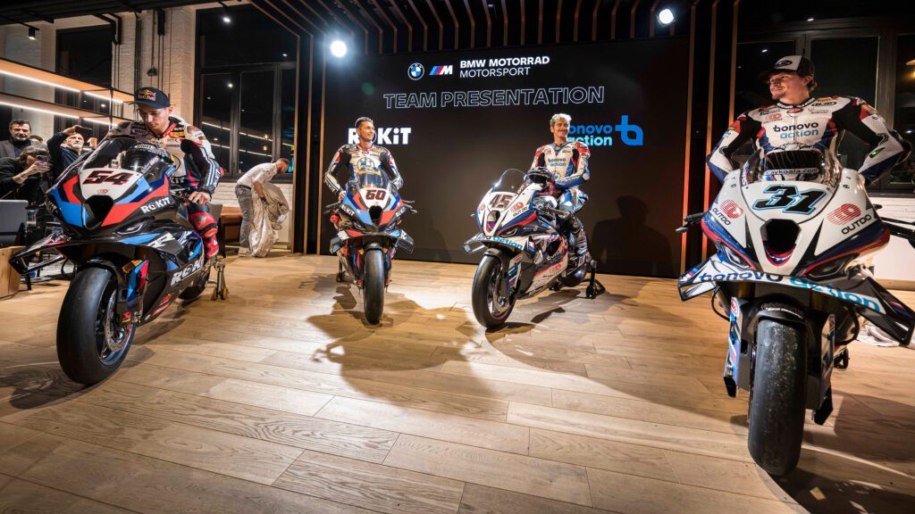 Equipo de BMW para el WorldSBK 2024