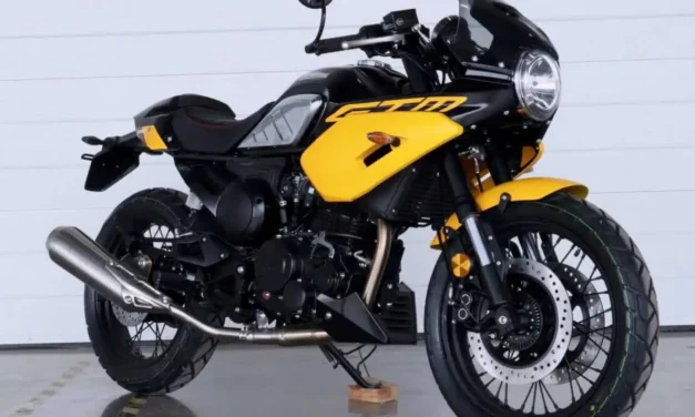 GPX GTM250R, una Café Racer con cierta extravagancia