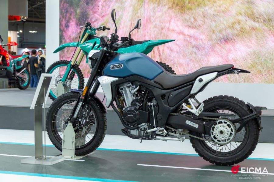 KOVE 510F: Scrambler asiática con estilo europeo