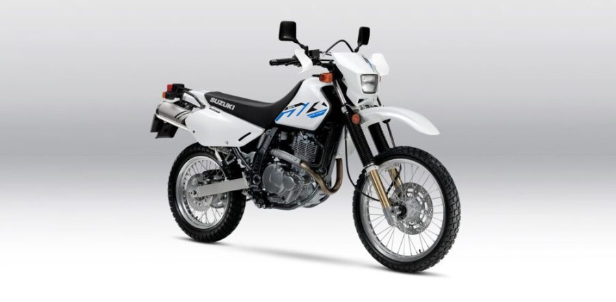DR 650 blanca con vivos azules DR 650 blanca con vivos azules