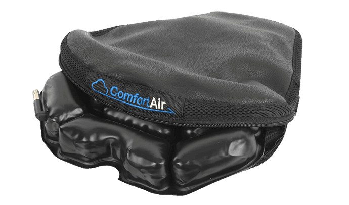 Cojines inflables ComfortAir para asiento de moto