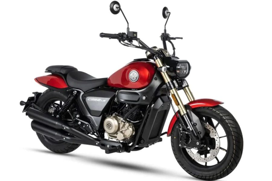 MBP C352LS roja con llantas negras MBP C352LS roja con llantas negras