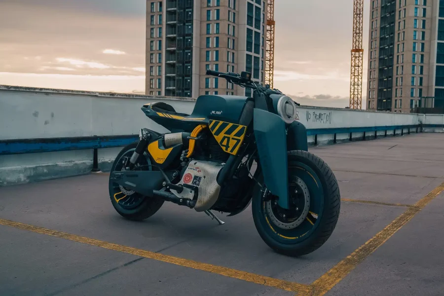 La Royal Enfield Shotgun 650 IZI's Ride tiene aspecto futurista La Royal Enfield Shotgun 650 IZI's Ride tiene aspecto futurista