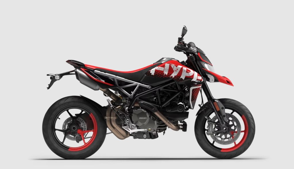 Una Hypermotard surgida del configurador online de Ducati