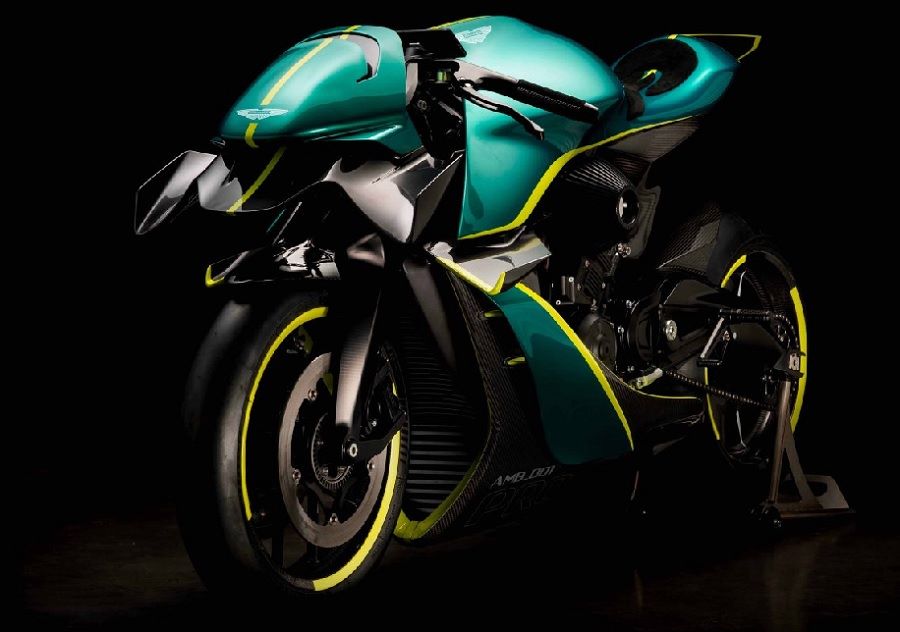 Una perspectiva delantera de la AMB 001 Pro