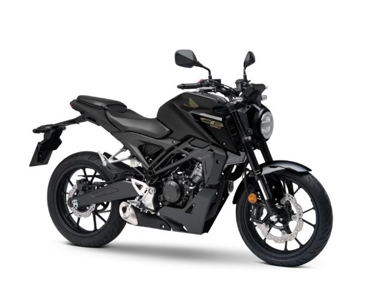 Honda CB125R 2024 negra