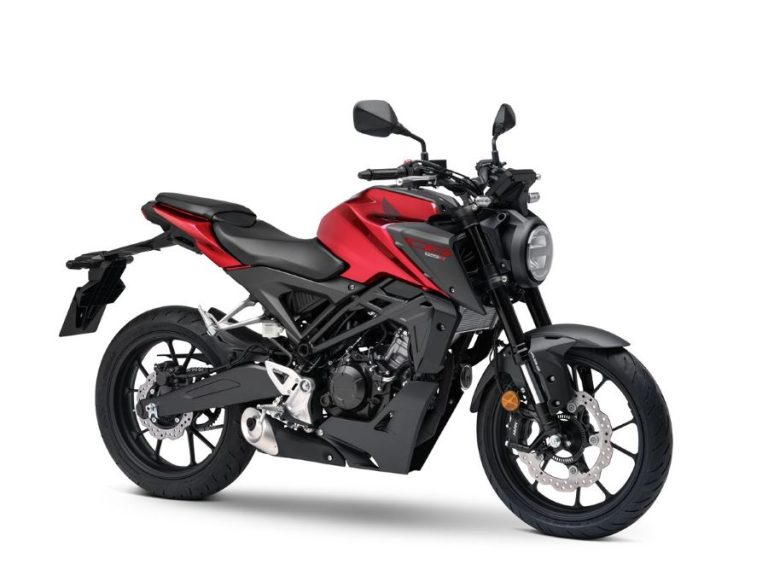 Honda CB125R 2024 roja