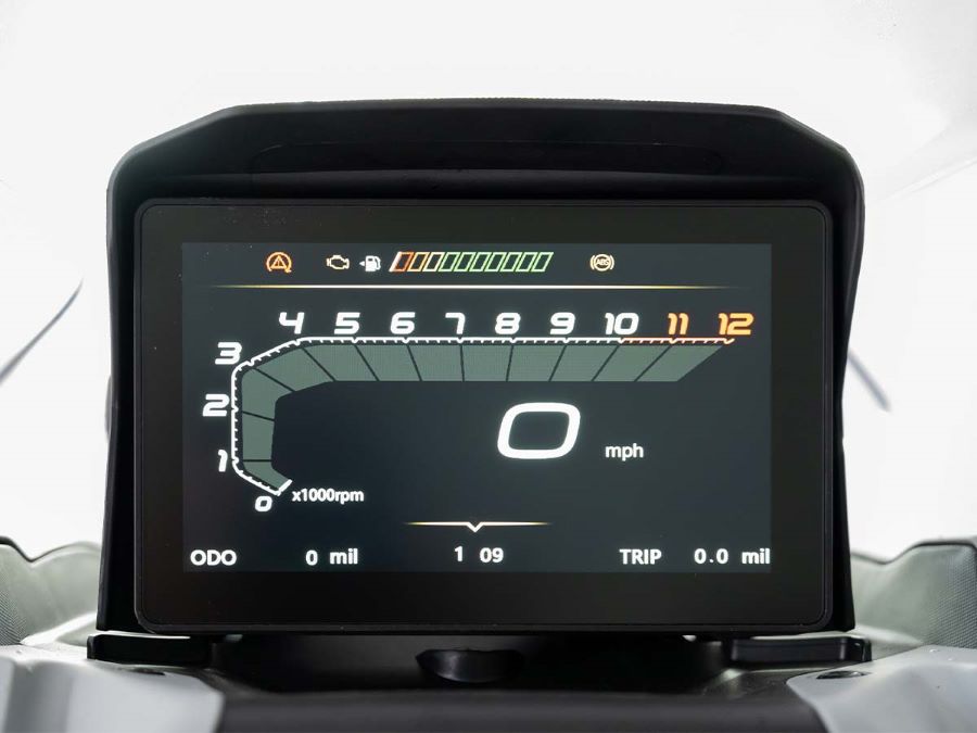 Pantalla LCD a color del Linhai ADV Buck 125 Pantalla LCD a color del Linhai ADV Buck 125