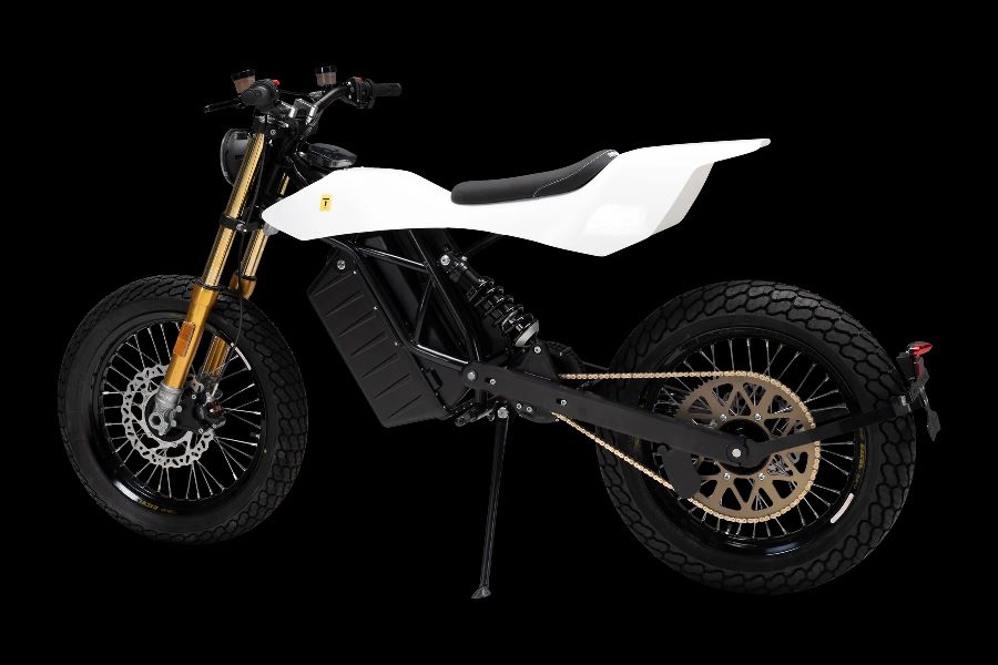 Trevor DTRe Stella blanca con parte de ciclo negra Trevor DTRe Stella blanca con parte de ciclo negra