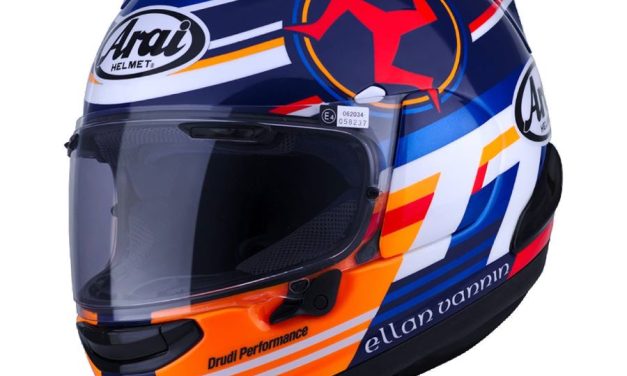 El casco Arai Isla de Man 2024 celebra 15 ediciones