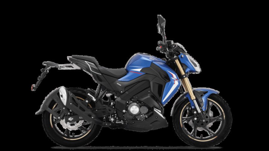 Keeway RKF 125 ABS azul y negra.  Keeway RKF 125 ABS azul y negra.