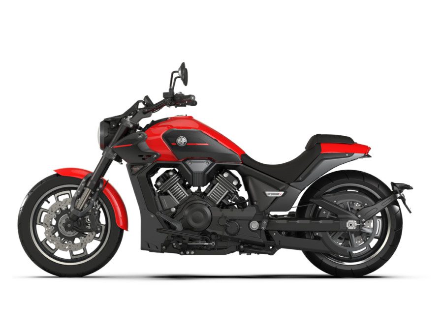 Una MBP C10002 roja, reciente lanzamiento custom de la marca.