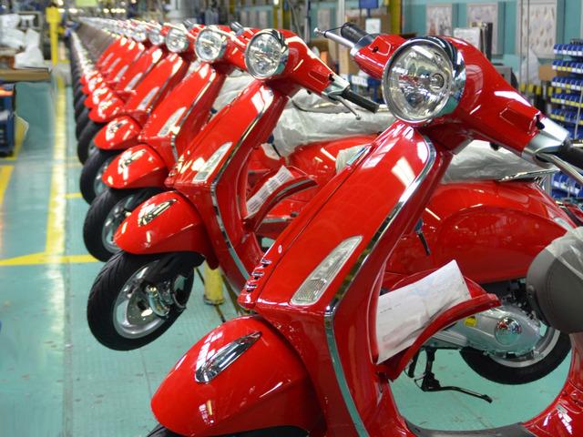 Piaggio amplía su producción en Italia