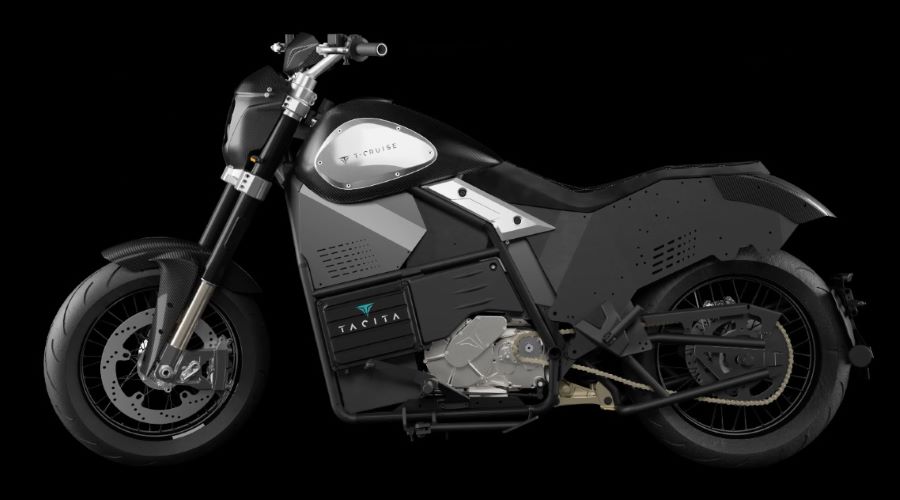 Una Tacita de la línea T-Cruise 2024 en negro y plateado. Una Tacita de la línea T-Cruise 2024 en negro y plateado.