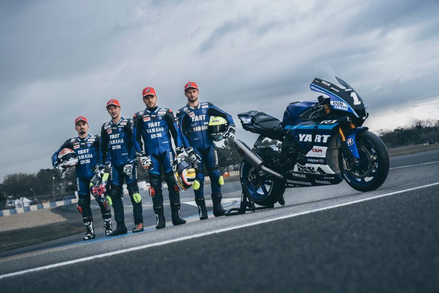 Formación del equipo Yart Yamaha 2024