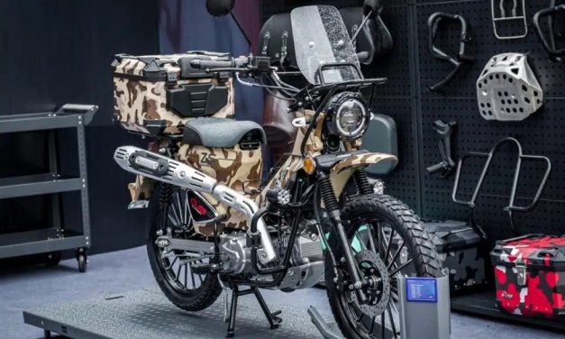 Zonsen Yemi Cub Clamber, homenaje chino a la Honda Super Cub