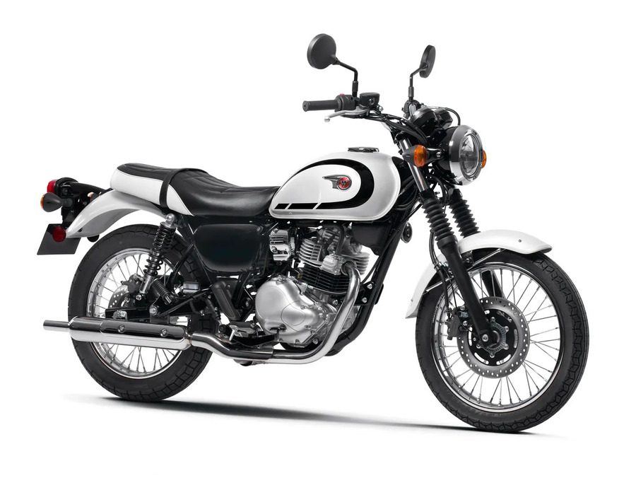 Kawasaki W230 blanca. Kawasaki W230 blanca.