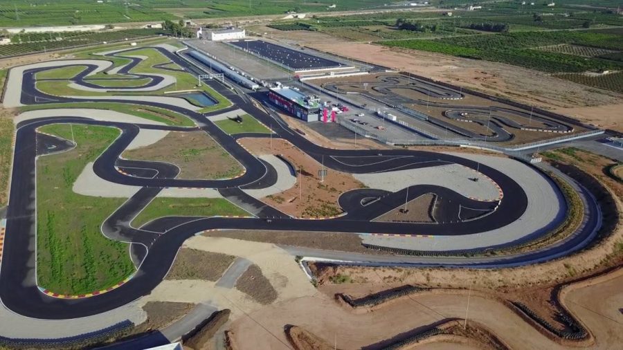 Vista aérea del Aspar Circuit