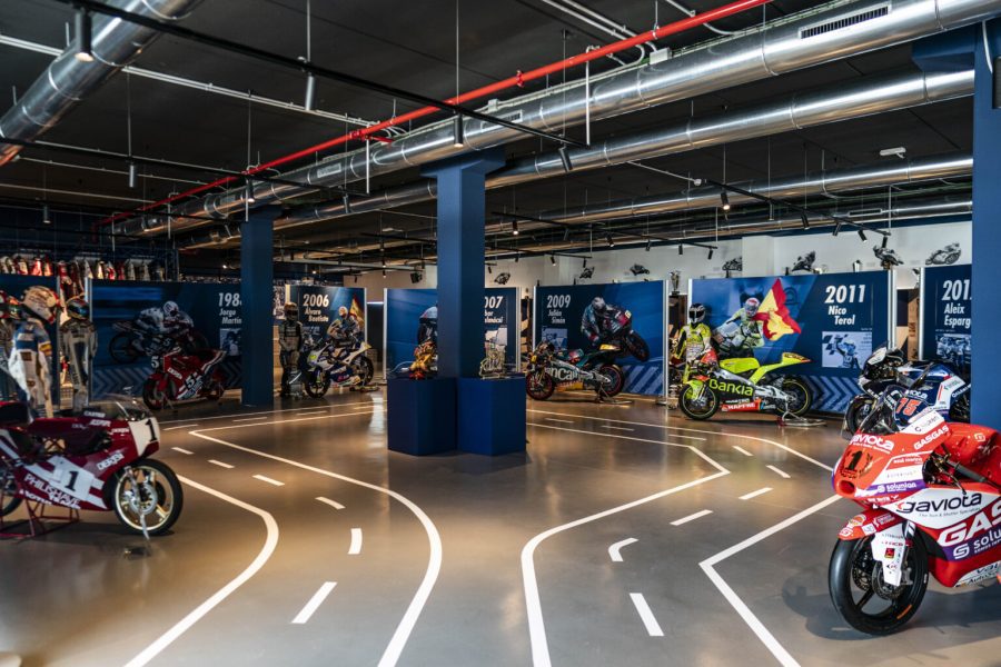 El museo dedicado a la trayectoria de Jorge Martínez "Aspar", ubicado en el seno del Aspar Circuit. 