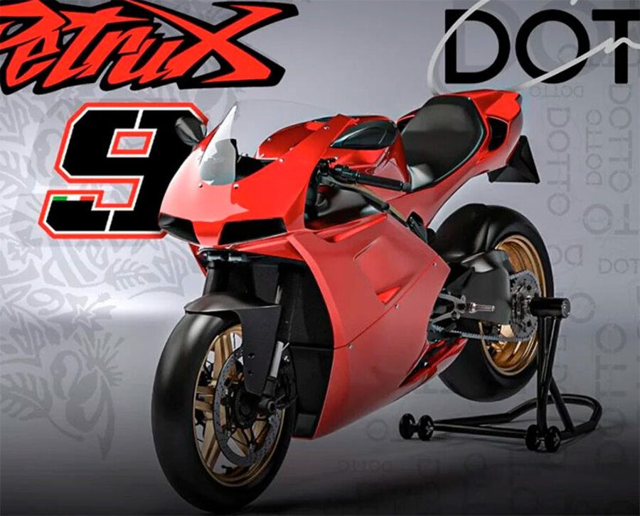 La Dotto Noveunosei, creada por el piloto italiano Danilo Petrucci en colaboración con el estudio Dotto Creations.