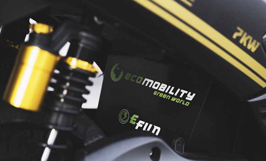 Batería del Efun Tiger SE.