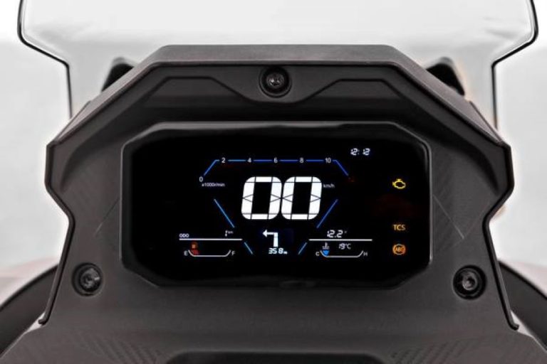 Pantalla digital del VOGE SR1 ADV 125