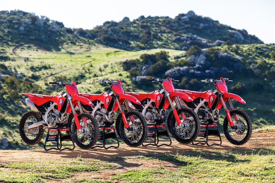 Gama Honda CRF 2025.
