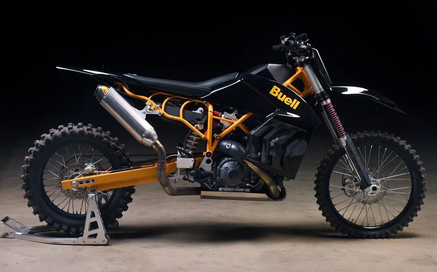La Buell Baja 1190 DR off road.