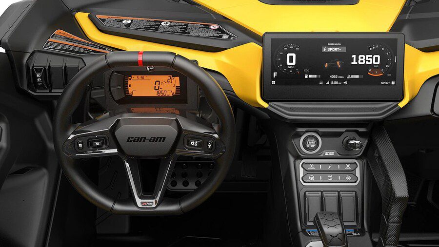 El diseño del Maverick R combina funcionalidad y estilo