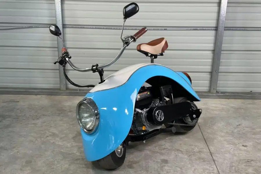 Esta moto se fabrica en China y su motor está inspirado en uno de Honda.