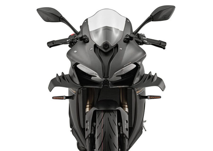 Llama la atención sus apéndices aerodinámicos.