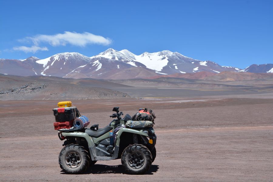 El majestuoso volcán Pissis, el segundo más alto del mundo con 6.795 msnm, será testigo del recorrido.