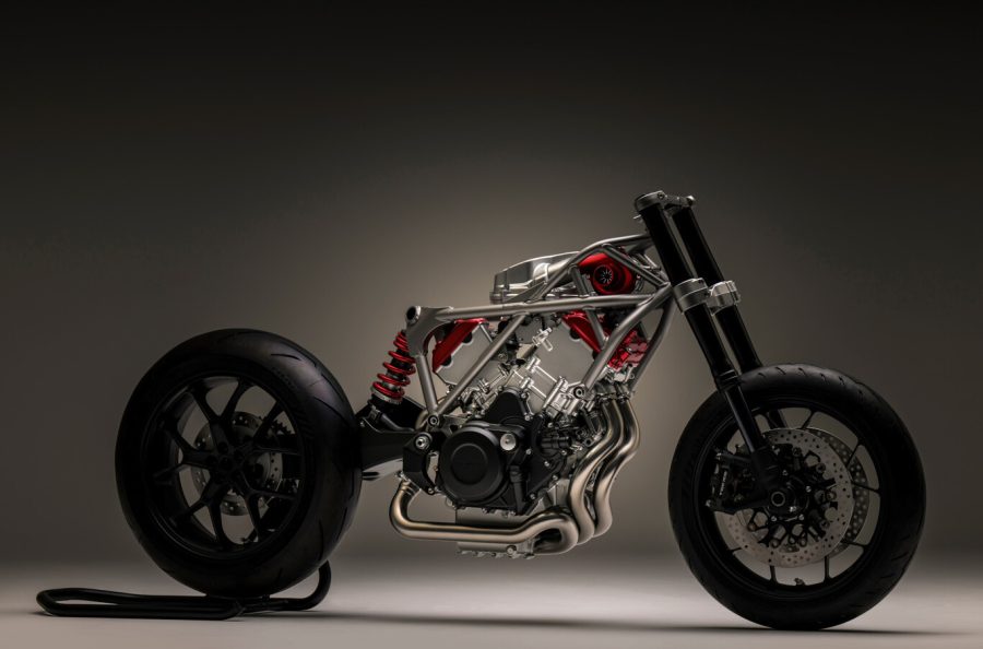 Motor Honda V3 con turbo eléctrico