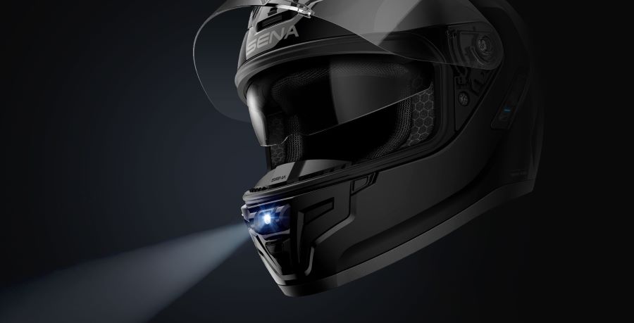 Casco inteligente para moto