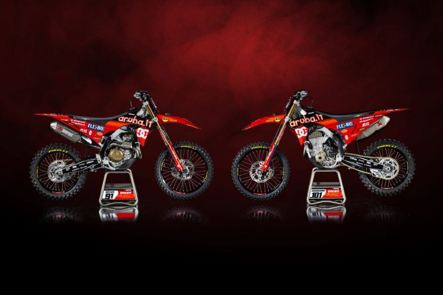 Ducati en MXGP: Primer equipo oficial en el mundial de MX Ducati en MXGP